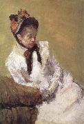 Mary Cassatt Portrait of artist USA oil painting artist